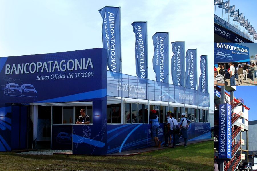Salon VIP itinerante, banco patagonia Tc 2000