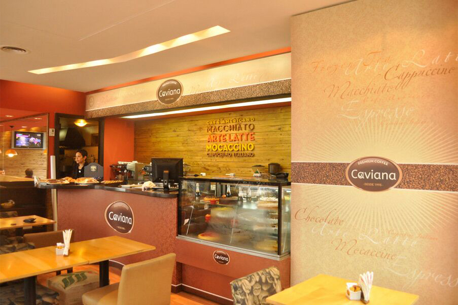 Cafe Caviana, Diseño y decoración, remodelación, branding